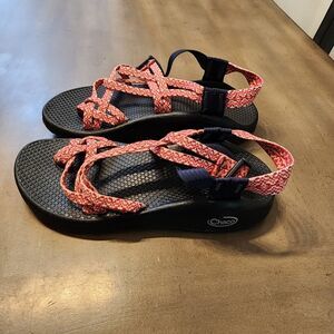 Chaco ZX 2 Womens Sport Sandals Toe Loop Strappy Adjustable Red Size W6